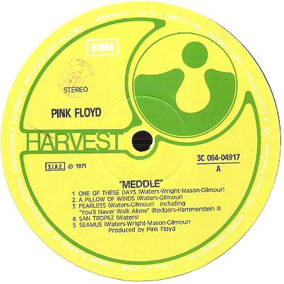 Pink Floyd - Meddle | Harvest (64-1049171) - 4