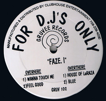 Faze 1 - For DJ's Only | Gruvee Records (GRUV 102) - main