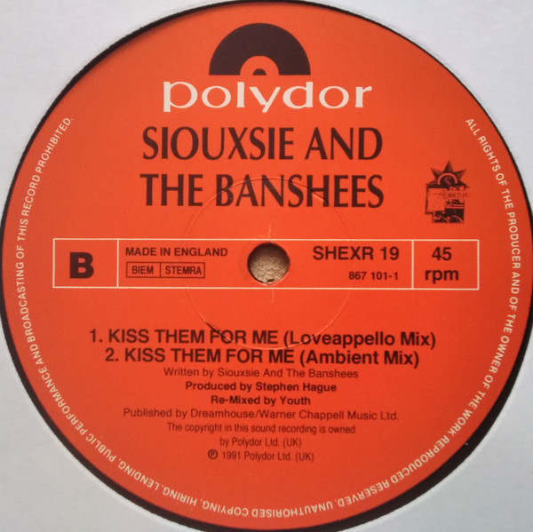 Siouxsie & The Banshees - Kiss Them For Me (Kathak Mix) | Wonderland (SHEXR 19) - 4 Siouxsie & The Banshees - Kiss Them For Me (Kathak Mix) | Wonderland (SHEXR 19) - 4