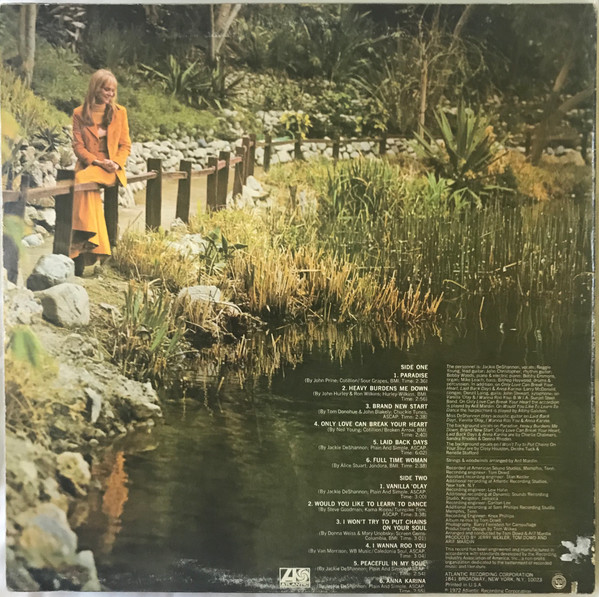 Jackie DeShannon - Jackie | Atlantic (SD 7231) - 2 Jackie DeShannon - Jackie | Atlantic (SD 7231) - 2