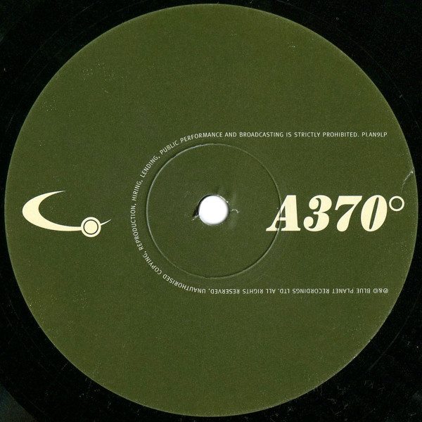 Frank Heiss presents 370° - Frank Heiss Presents 370° | Blue Planet Recordings (PLAN 9 LP) - 2 Frank Heiss presents 370° - Frank Heiss Presents 370° | Blue Planet Recordings (PLAN 9 LP) - 2