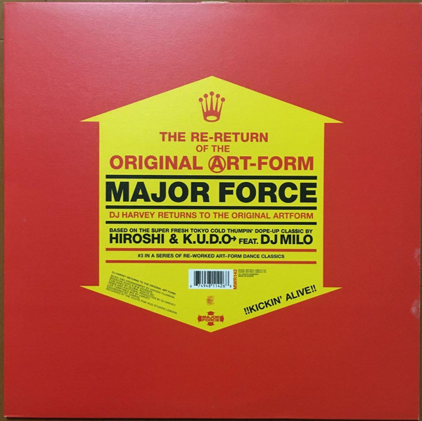 Major Force - The Re-Return Of The Original Art-Form (DJ Harvey Returns To The Original Artform) | Mo Wax (MWR142) - main Major Force - The Re-Return Of The Original Art-Form (DJ Harvey Returns To The Original Artform) | Mo Wax (MWR142) - main