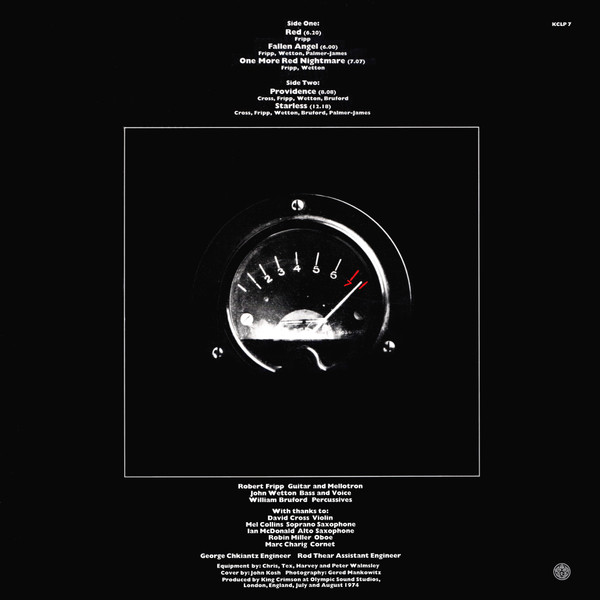 King Crimson - Red | Discipline Global Mobile (KCLP7) - 2