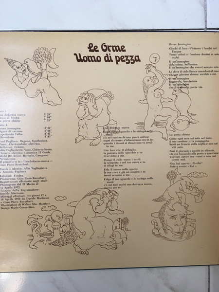 Le Orme - Uomo Di Pezza | Philips (6323 013 A) - 2