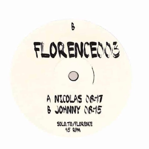Unknown Artist - Nicolas / Johnny | Florence Records (FLORENCE003)