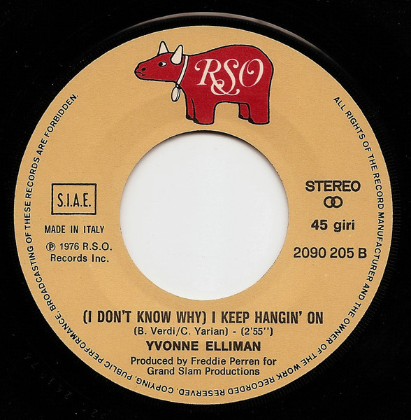 Yvonne Elliman - Love Me | RSO (2090 205) - 3