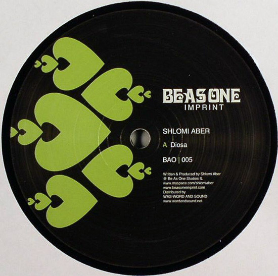 Shlomi Aber - Diosa / Sekur | Be As One Imprint (BAO 005)