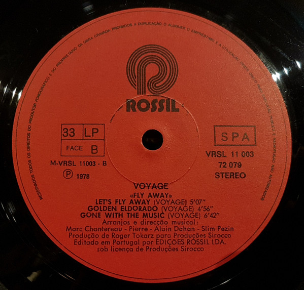 Voyage - Fly Away | Sirocco (VRSL-11003) - 2 Voyage - Fly Away | Sirocco (VRSL-11003) - 2