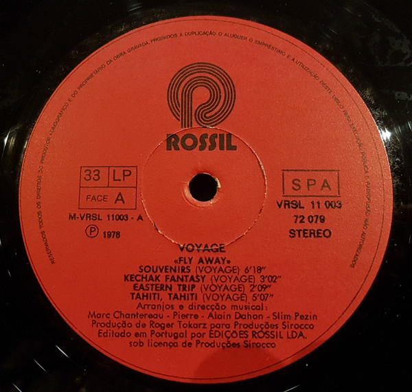 Voyage - Fly Away | Sirocco (VRSL-11003)