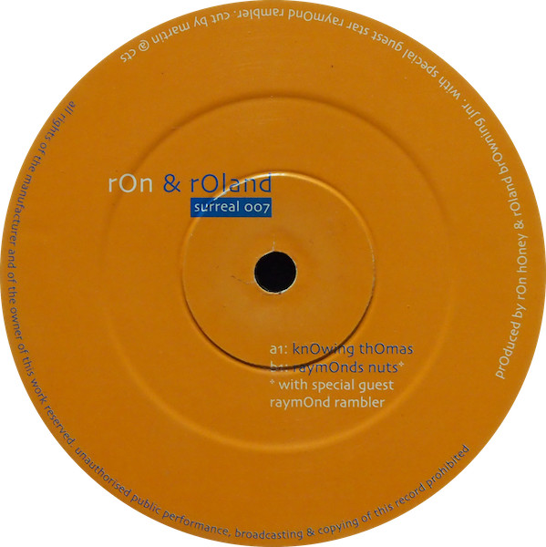 Ron & Roland - Knowing Thomas | Surreal (SUR007)
