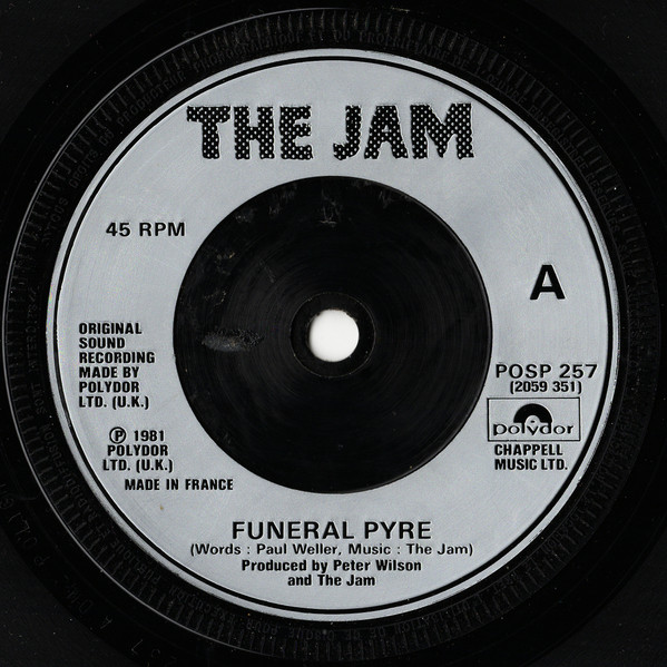 The Jam - Funeral Pyre | Polydor (POSP 257) - 3