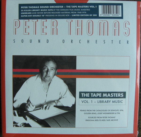 Peter Thomas Sound Orchestra - The Tape Masters Vol. 1 - Library Music | Mocambo (MOC 10-1001)