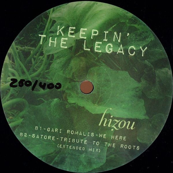 Various - Keepin' The Legacy | Hizou Deep Rooted Music (HZO5) - 2