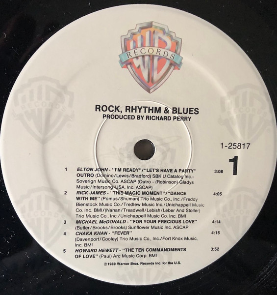 Various - Rock, Rhythm & Blues | Warner Bros. Records (1-25817) - 3 Various - Rock, Rhythm & Blues | Warner Bros. Records (1-25817) - 3