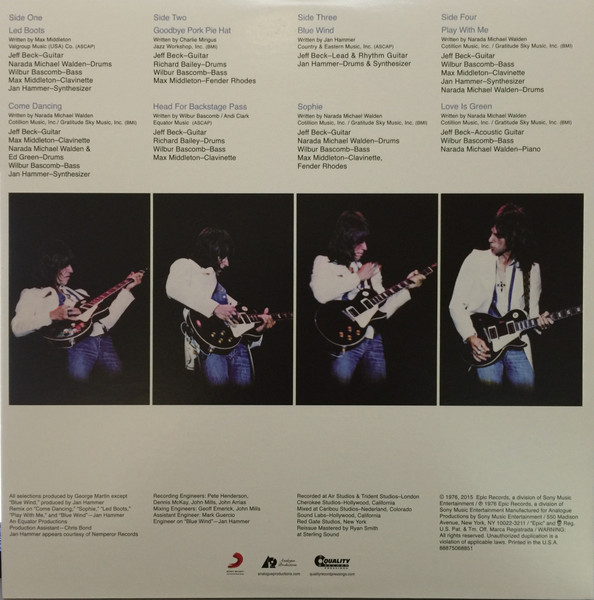 Jeff Beck - Wired | Analogue Productions (AAPP 081-45) - 4