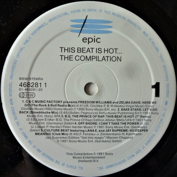 Various - This Beat Is Hot...The Compilation | Epic (468281 1) - 3 Various - This Beat Is Hot...The Compilation | Epic (468281 1) - 3