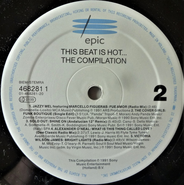Various - This Beat Is Hot...The Compilation | Epic (468281 1) - 4 Various - This Beat Is Hot...The Compilation | Epic (468281 1) - 4