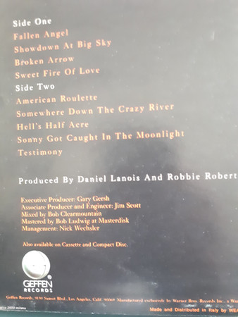 Robbie Robertson - Robbie Robertson | Geffen Records (92 4160-1) - 3