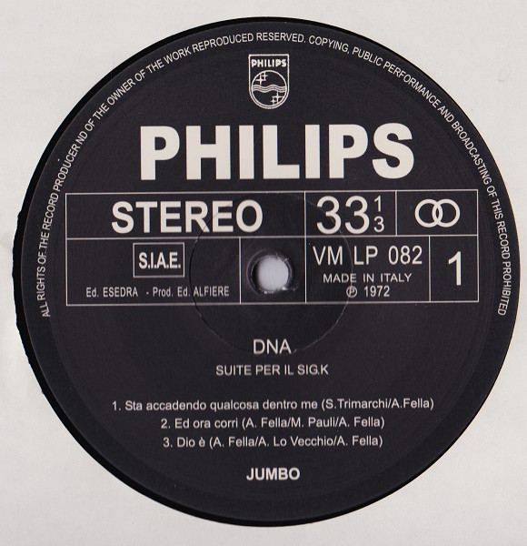 Jumbo - DNA | Vinyl Magic (VM LP 082) - 3