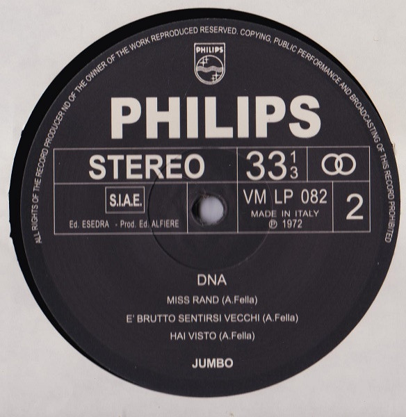 Jumbo - DNA | Vinyl Magic (VM LP 082) - 4