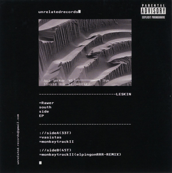 Leskin - Rawer South Side EP | Unrelated Records (UNRLTD 01) - 2