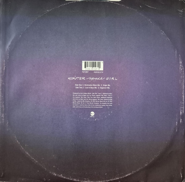 The Beloved - Outer Space Girl | EastWest (YZ726T) - 2