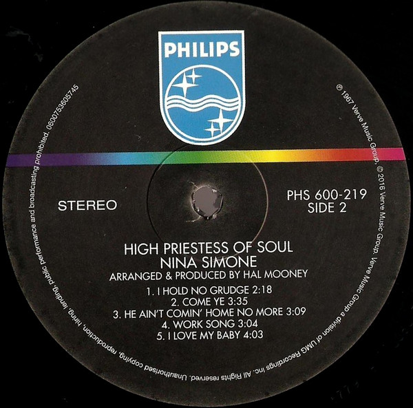 Nina Simone - High Priestess Of Soul | Philips (0600753605745) - 4 Nina Simone - High Priestess Of Soul | Philips (0600753605745) - 4