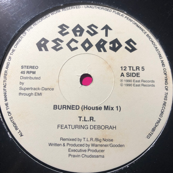 T.L.R. - Burned | East Records (12 TLR 5) - 2