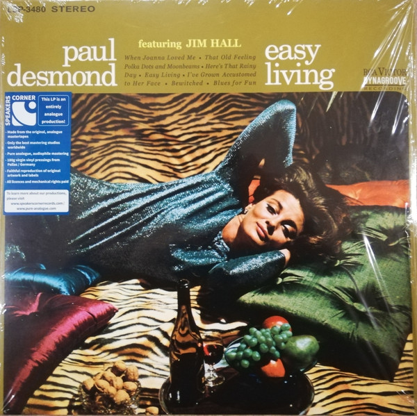 Paul Desmond Featuring Jim Hall - Easy Living | Speakers Corner Records (LSP-3480) - main
