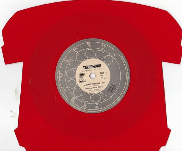 Téléphone - La Bombe Humaine/J'Suis Parti De Chez Mes Parents | EMI (O.Q.P.1)