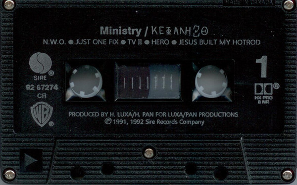 Ministry - ΚΕΦΑΛΗΞΘ [Cassette] | Sire (92 67274) - 3