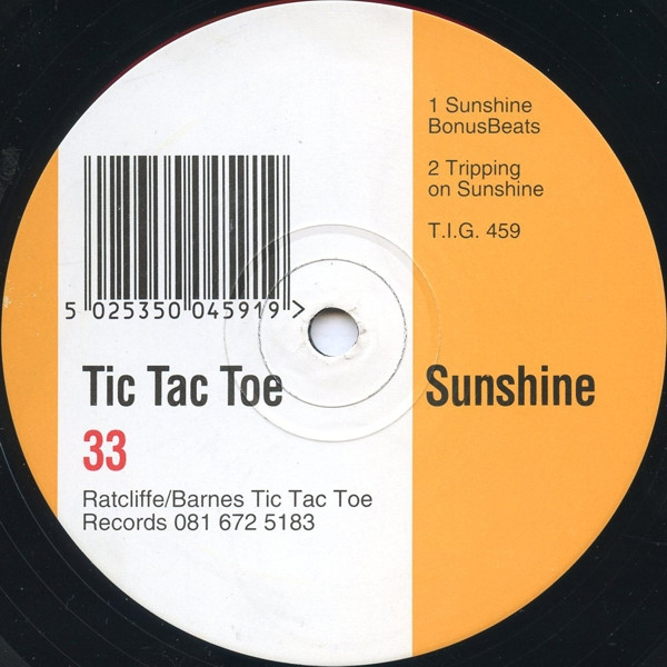 Tic Tac Toe - Sunshine | Tic Tac Toe (T.I.G. 459) - main Tic Tac Toe - Sunshine | Tic Tac Toe (T.I.G. 459) - main