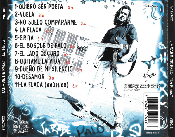 Jarabe De Palo - La Flaca | Virgin (8417622) - 2 Jarabe De Palo - La Flaca | Virgin (8417622) - 2