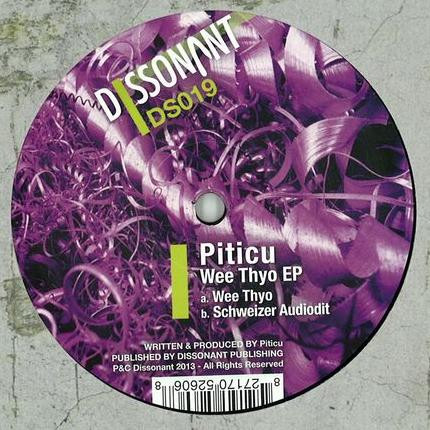Piticu - Wee Thyo EP | Dissonant (DS019) - 3