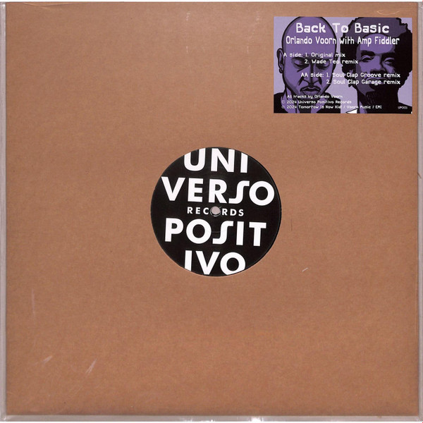Orlando Voorn With Amp Fiddler - Back To Basic | Universo Positivo Records (UP001) - main