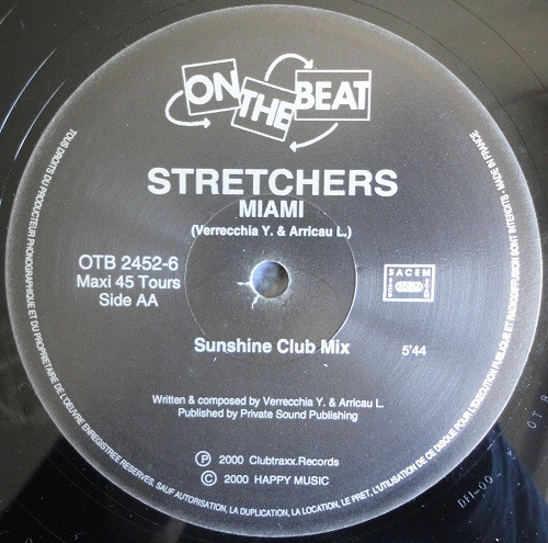 Stretchers - Miami | On The Beat (OTB 2452-6) - 3