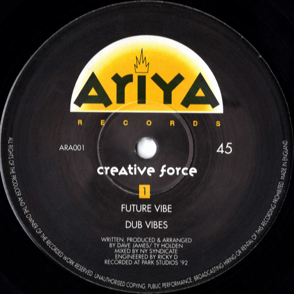 Creative Force - Future Vibe | Ariya Records (ARA 001)