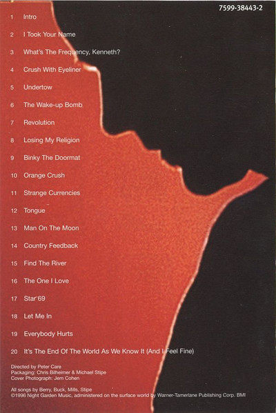 R.E.M. - Road Movie | Warner Music Vision (7599-38443-2) - 4