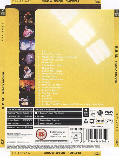 R.E.M. - Road Movie | Warner Music Vision (7599-38443-2) - 2