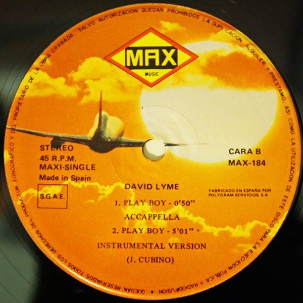 David Lyme - Playboy | Max Music (MAX 184) - 4