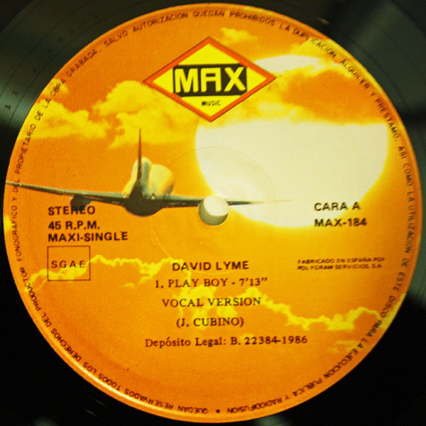 David Lyme - Playboy | Max Music (MAX 184) - 3