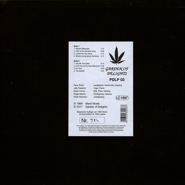 The Shiver - Walpurgis | Garden Of Delights (PDLP 03) - 2 The Shiver - Walpurgis | Garden Of Delights (PDLP 03) - 2