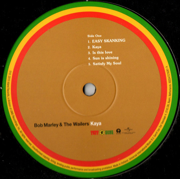 Bob Marley & The Wailers - Kaya | Tuff Gong (602547276261) - 3 Bob Marley & The Wailers - Kaya | Tuff Gong (602547276261) - 3