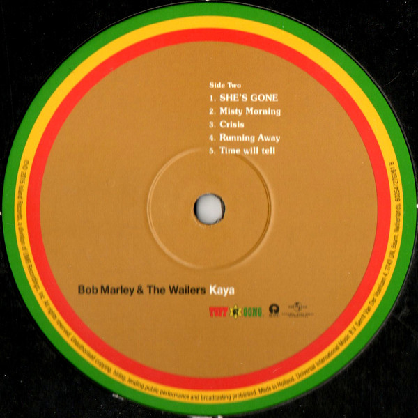 Bob Marley & The Wailers - Kaya | Tuff Gong (602547276261) - 4 Bob Marley & The Wailers - Kaya | Tuff Gong (602547276261) - 4