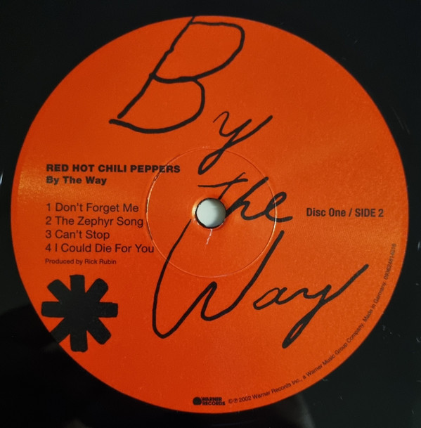 Red Hot Chili Peppers - By The Way | Warner Records (093624814016) - 3