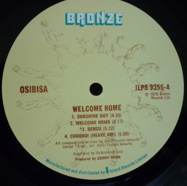 Osibisa - Welcome Home | Bronze (ILPS 9355) - 4