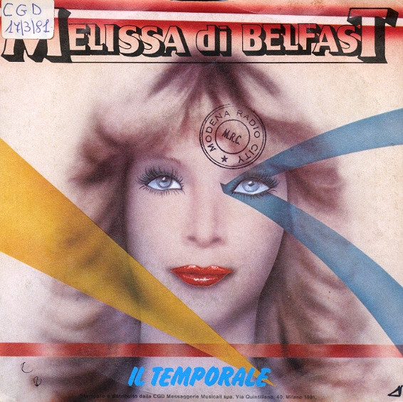 Melissa Di Belfast - Italian Vuol Dir...Gelosia | Cristoforo Colombo Records Company (CCRC 43004) - 2 Melissa Di Belfast - Italian Vuol Dir...Gelosia | Cristoforo Colombo Records Company (CCRC 43004) - 2