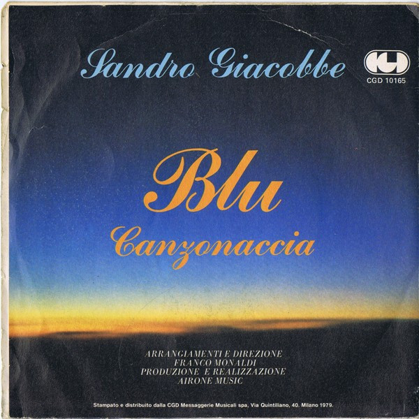 Sandro Giacobbe - Blu | CGD (CGD 10165) - 2