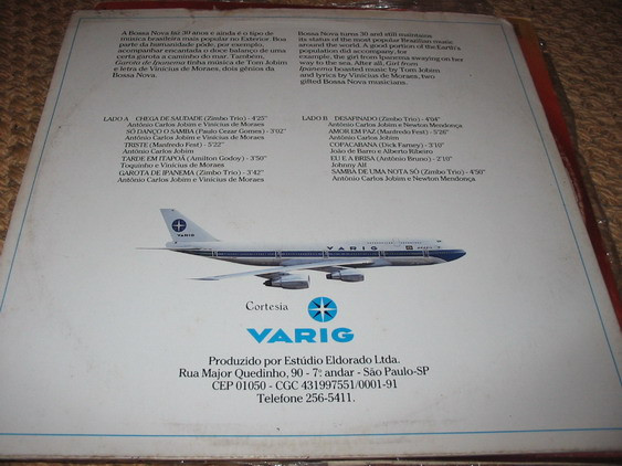 Various - Bossa Nova 30 Anos | Varig Brazilian Airlines (8.4500) - 2