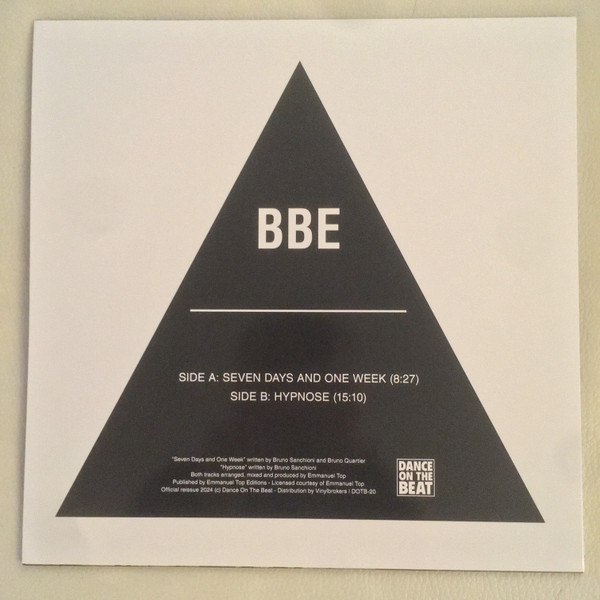 B.B.E. - Seven Days And One Week | Dance On The Beat Records (DOTB-20) - 2 B.B.E. - Seven Days And One Week | Dance On The Beat Records (DOTB-20) - 2